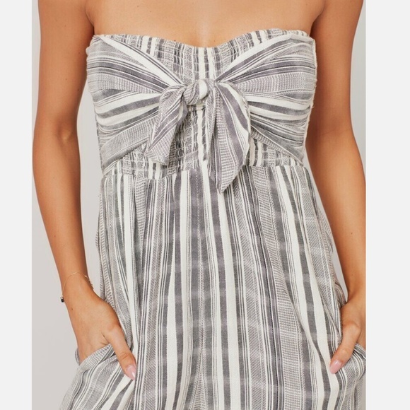 NWT L*Space Strapless Jumpsuit Romper One Piece Wide Leg - Picture 4 of 14